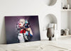 Harley Quinn Glass Art by Insigneart USA