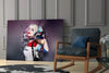 Harley Quinn Glass Art by Insigneart USA