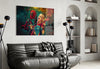 Harley Quinn and Deadpool Glass Art by Insigneart USA
