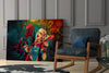 Harley Quinn and Deadpool Glass Art by Insigneart USA