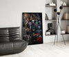 Batman Universe Glass Art by Insigneart USA