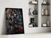Batman Universe Glass Art by Insigneart USA