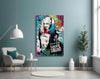 Harley Quinn Glass Art by Insigneart USA