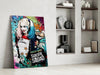Harley Quinn Glass Art by Insigneart USA