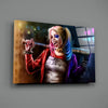 Harley Quinn Glass Art by Insigneart USA