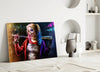 Harley Quinn Glass Art by Insigneart USA