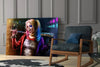 Harley Quinn Glass Art by Insigneart USA