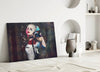 Harley Quinn Glass Art by Insigneart USA