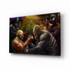 Venom vs Bane Glass Art by Insigneart USA