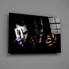 Batman, Joker, Harvey Glass Art by Insigneart USA