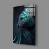 Neon Tiger Glass Art by Insigneart USA