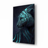 Neon Tiger Glass Art by Insigneart USA