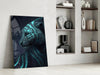 Neon Tiger Glass Art by Insigneart USA
