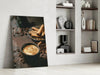 Cinnamon Coffee Glass Art by Insigneart USA