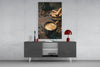 Cinnamon Coffee Glass Art by Insigneart USA