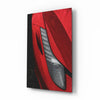Ferrari’s Red Glass Wall Art by Insigneart USA