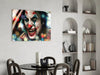 Joker’s Laugh Glass Wall Art by Insigneart USA