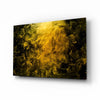 Yellow Smoke Glass Wall Art by Insigneart USA