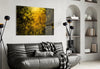Yellow Smoke Glass Wall Art by Insigneart USA