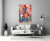 Colorful Trees Glass Wall Art by Insigneart USA