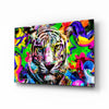 Eye of the Tiger Glass Wall Art by Insigneart USA