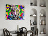 Eye of the Tiger Glass Wall Art by Insigneart USA