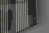 The Dot and Lines Glass Wall Art by Insigneart USA
