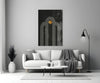 The Dot and Lines Glass Wall Art by Insigneart USA