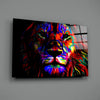 Lion Glass Wall Art by Insigneart USA