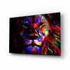 Lion Glass Wall Art by Insigneart USA