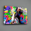 Colored Horse Glass Wall Art by Insigneart USA