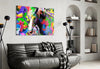 Colored Horse Glass Wall Art by Insigneart USA