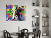 Colored Horse Glass Wall Art by Insigneart USA
