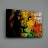 Eye of the Lion Glass Wall Art by Insigneart USA