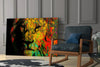 Eye of the Lion Glass Wall Art by Insigneart USA