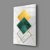Squares Glass Wall Art by Insigneart USA