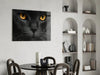 Cat Glass Wall Art by Insigneart USA