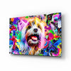 Happy Puppy Glass Wall Art by Insigneart USA