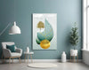 Tree on a Leaf Glass Wall Art by Insigneart USA