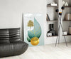 Tree on a Leaf Glass Wall Art by Insigneart USA