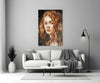Woman Glass Wall Art by Insigneart USA