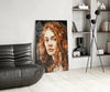 Woman Glass Wall Art by Insigneart USA