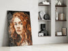 Woman Glass Wall Art by Insigneart USA
