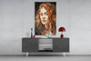 Woman Glass Wall Art by Insigneart USA