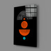 Dots Under the Rainbow Glass Wall Art by Insigneart USA