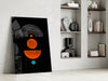 Dots Under the Rainbow Glass Wall Art by Insigneart USA