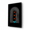 Dots Under the Rainbow Glass Wall Art by Insigneart USA