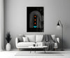Dots Under the Rainbow Glass Wall Art by Insigneart USA