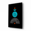 Dot Under the Rainbow Glass Wall Art by Insigneart USA