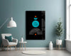 Dot Under the Rainbow Glass Wall Art by Insigneart USA